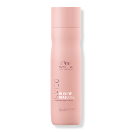 Wella Professionals Invigo Blonde Recharge Color Refreshing Shampoo For Cool Blonde - Yellow neutralizing shampoo